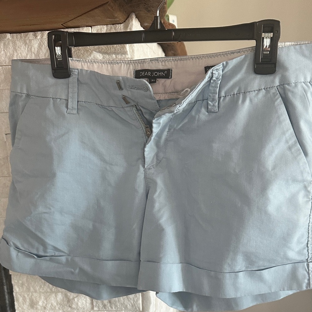 Dear John Women's Sky Blue Shorts 
4 inch